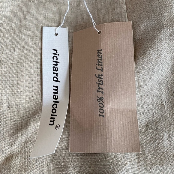 richard malcolm New Size 12/14 Pure Irish Linen Sleeveless Top and Maxi Skirt - Picture 14 of 15